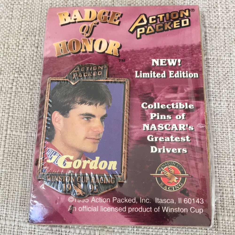 J. Gordon badge of honor 1995